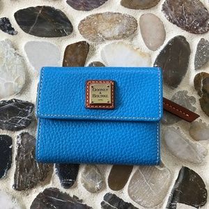 Dooney & Bourke Pebble Grain Tri-Fold Small Wallet